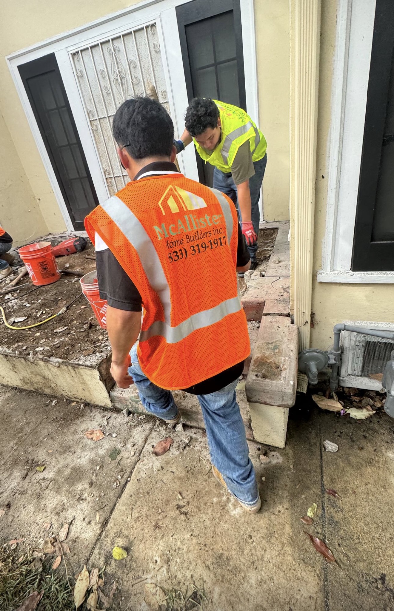 McAllister Home Builders at work