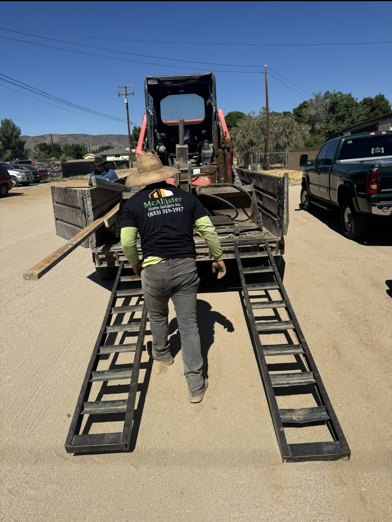 McAllister Home Builders crew
