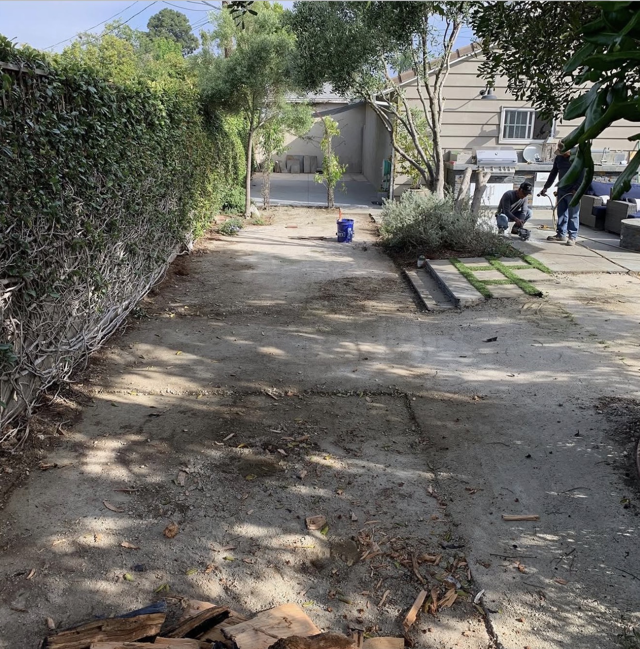 Backyard Remodel project