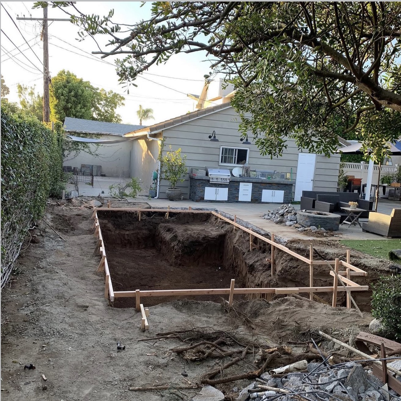 Backyard Remodel project