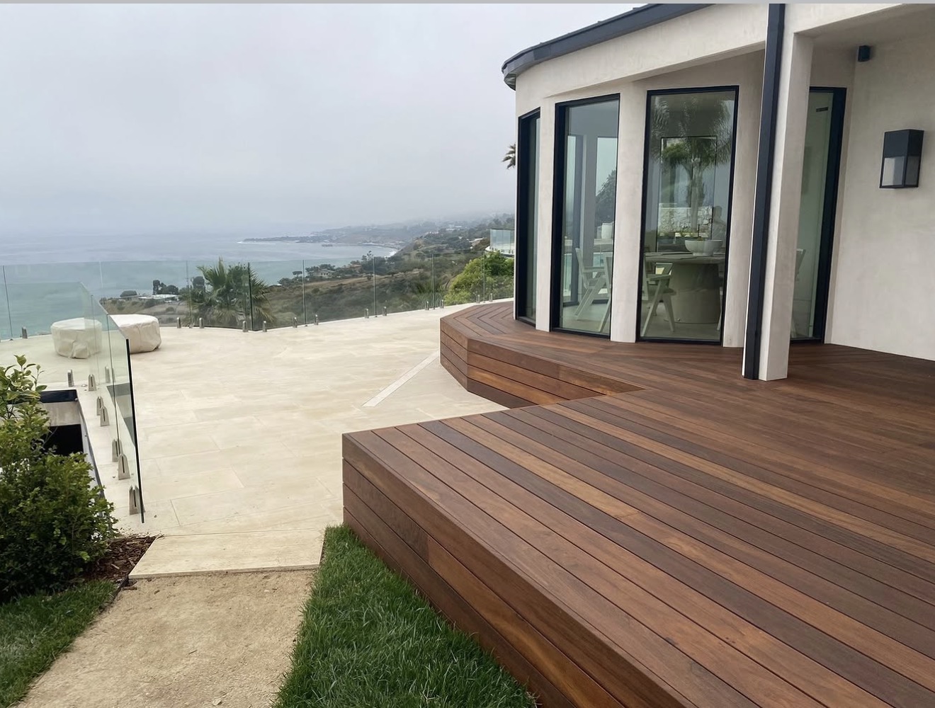 Deck Construction project example