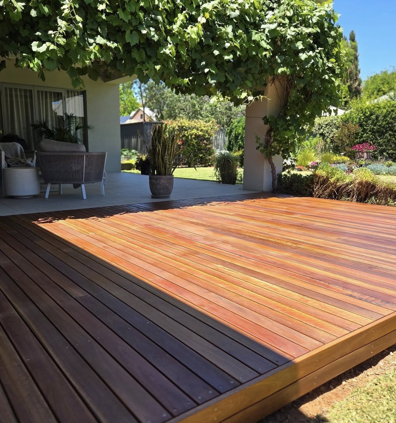 Deck Construction project 12