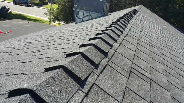 Roofing project example